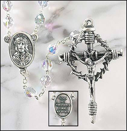 Glass Passion Rosary